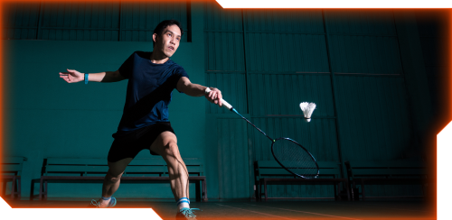 jogo de badminton